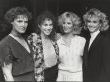 Glenn Close, Barbara Hershey, Kim Bassinger and Olivia Newton John 1984, NY.jpg